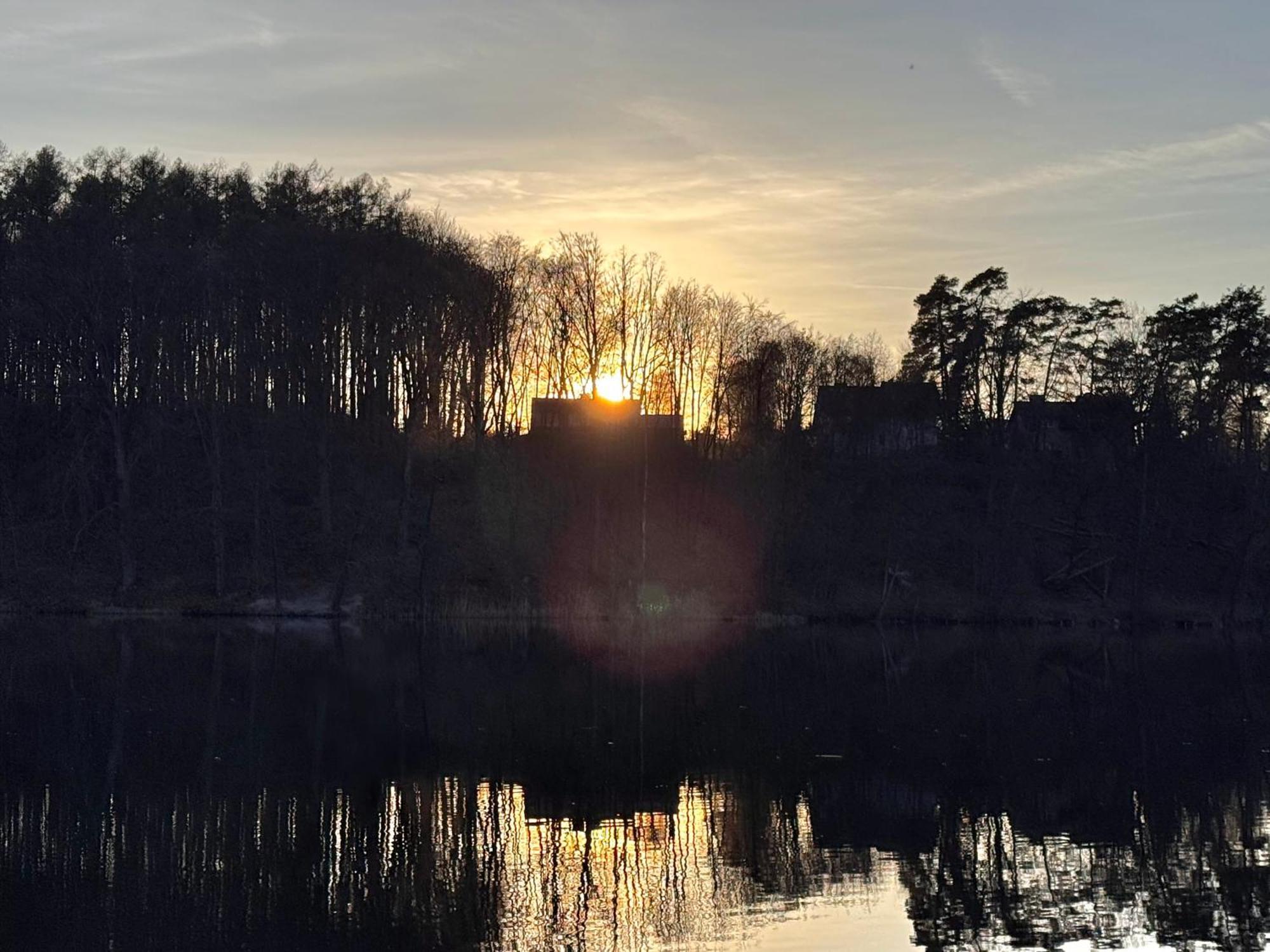 Mundi Dom Nad Jeziorem Max 6 Osob Prywatna Plaza Z Pomostem Łagów Esterno foto